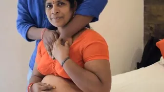 NUFLIX - Desi mom sucking and fucking son buddies