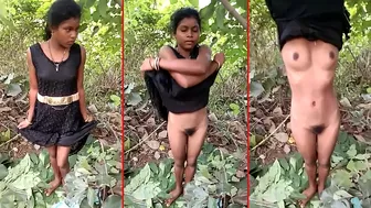 Jabardasti sex video! Sexy lean indian college girl takes off her dress!
