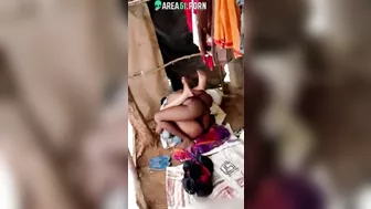 Neighbor is caught penetrating Indian bhabhi's pussy in piledriver
