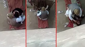 Cheating Desi wife was caught fucking with Chachi old man. Indian lovers Cheating Desi wife was caught fucking with Chachi old man. Indian lovers