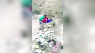 Randi cheating wife was caught fucking with her BF on the castle ruins