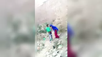 Randi cheating wife was caught fucking with her BF on the castle ruins