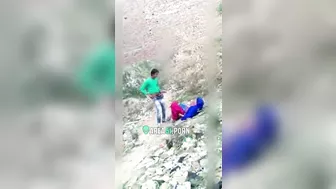 Randi cheating wife was caught fucking with her BF on the castle ruins