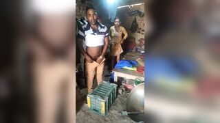 Guy is late a little bit and doesn't manage to film caught Indian video