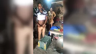 Guy is late a little bit and doesn't manage to film caught Indian video