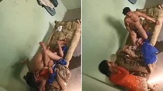 There is a window thru which Indian voyeur films caught video