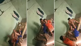 There is a window thru which Indian voyeur films caught video