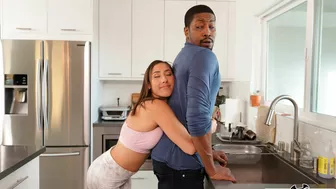 Black man is lucky to fuck dirty sisters in the threesome XXX video Black man is lucky to fuck dirty sisters in the threesome XXX video