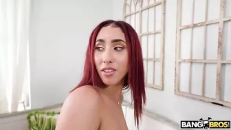 Kira Perez is bonked by foosball table and licked by her XXX rival