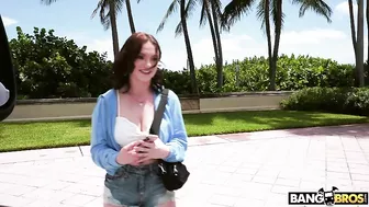 XXX cameraman captures pickup process of the sweet random passerby