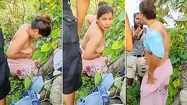 Bhabhi and Indian fuck buddies are lucky not to be caught during sex