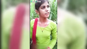 Eye-candy Indian girl and lover are caught before copulation Eye-candy Indian girl and lover are caught before copulation