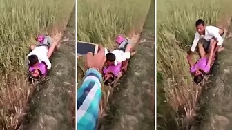 Naturalist looks for animals and Indian lovers are caught by him Naturalist looks for animals and Indian lovers are caught by him