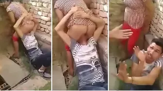 Dirty Indian girl receives cunnilingus by lover when she is caught Dirty Indian girl receives cunnilingus by lover when she is caught