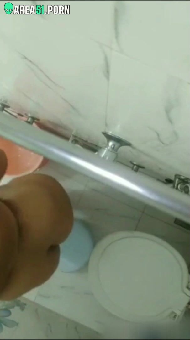 Hidden camera is set in the bathroom to film caught video of Indian |  AREA51.PORN