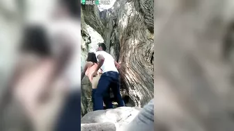 Lover of caught videos films Indian male fucking girlfriend from behind