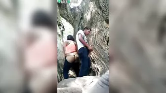 Lover of caught videos films Indian male fucking girlfriend from behind