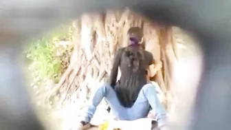 Pervert films caught video of Indian girl riding sex partner's dick