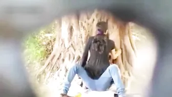 Pervert films caught video of Indian girl riding sex partner's dick