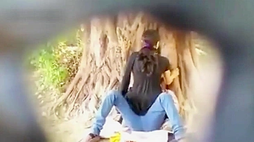 Pervert films caught video of Indian girl riding sex partner's dick