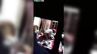 Stud films caught video of Indian roommates standing behind the door