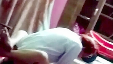 Stud films caught video of Indian roommates standing behind the door