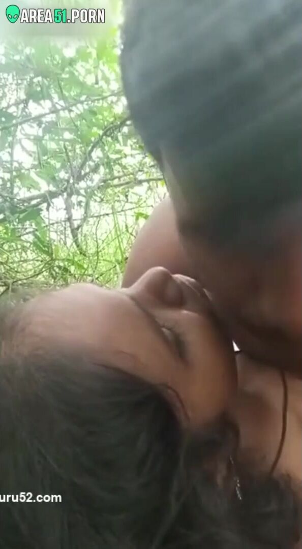 Mustached Indian lovelace kisses bhabhi in the outdoor caught  