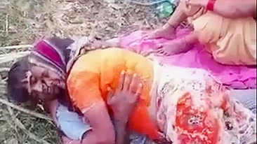 Sudden caught video prevents Indian people from having a threesome