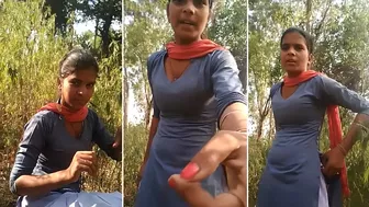Cheating Indian girl will be in trouble if husband sees the caught video