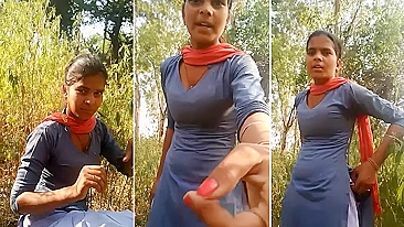 Cheating Indian girl will be in trouble if husband sees the caught video