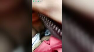 Camera guy's hard cock penetrates Indian aunty twat in caught video