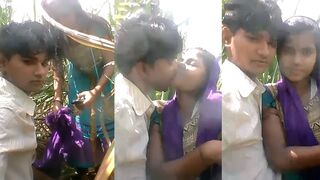 Stud and Indian girlfriend are going to make love in caught video