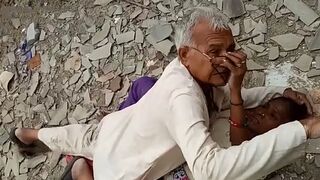 Old doctor is caught fucking Indian patient in an abandoned house