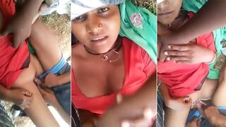 Slutty Indian bhabhi with nose piercing enjoys sex in caught video