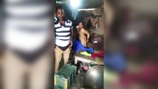 Lovers are caught by Indian neighbor that films them on camera