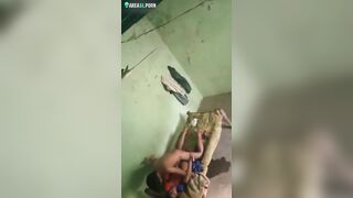 Phone caught video where Indian man fucks bhabhi in missionary