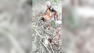Man tries to fuck Indian wife and they are caught by stranger