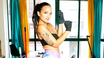 Spanish girl is here to clean brother's house and serve XXX pepper