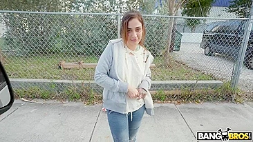 Dirty mom was fucked hard in the car and thrown out on the street