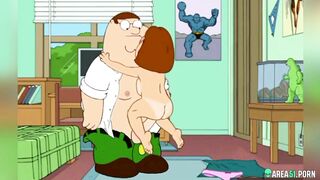 3D incest cartoon! Sexy mommy Meg Griffin fucking her dad and brother |  AREA51.PORN