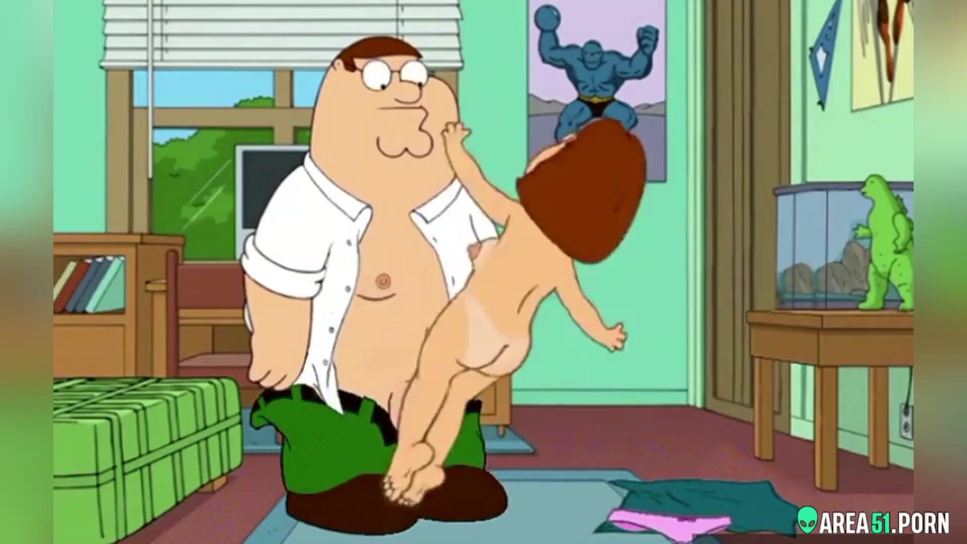 Big Brother Cartoon Porn - 3D incest cartoon! Sexy mommy Meg Griffin fucking her dad and brother |  AREA51.PORN