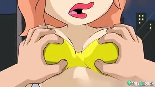 3D XXX cartoon! Threesome hardcore sex with sexy MILF Lois Griffin