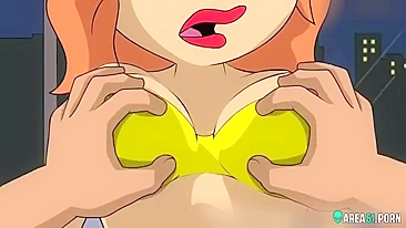 3D XXX cartoon! Threesome hardcore sex with sexy MILF Lois Griffin