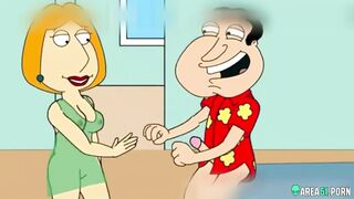 3D XXX cartoon, family guy! Fifty shades of horny MILF Lois Griffin