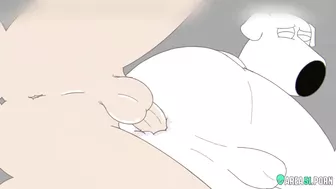 3D cartoon family guy! White Brian ass getting fucked black cock 3D cartoon family guy! White Brian ass getting fucked black cock