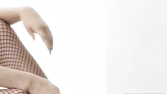 Slim and inked nymph seduces her modest friend using XXX lingerie