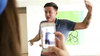 JoJo Kiss makes stepbrother's meaty dick bounce in her XXX video