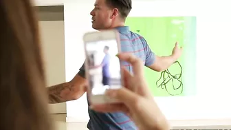 JoJo Kiss makes stepbrother's meaty dick bounce in her XXX video