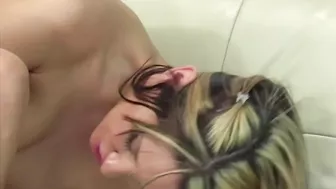 Cute teen Kinzie Kenner likes partner's cock stretching her tight little pussy