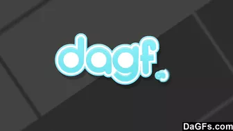 Skinny blonde girlfriend knows how to turn tattooed guy on